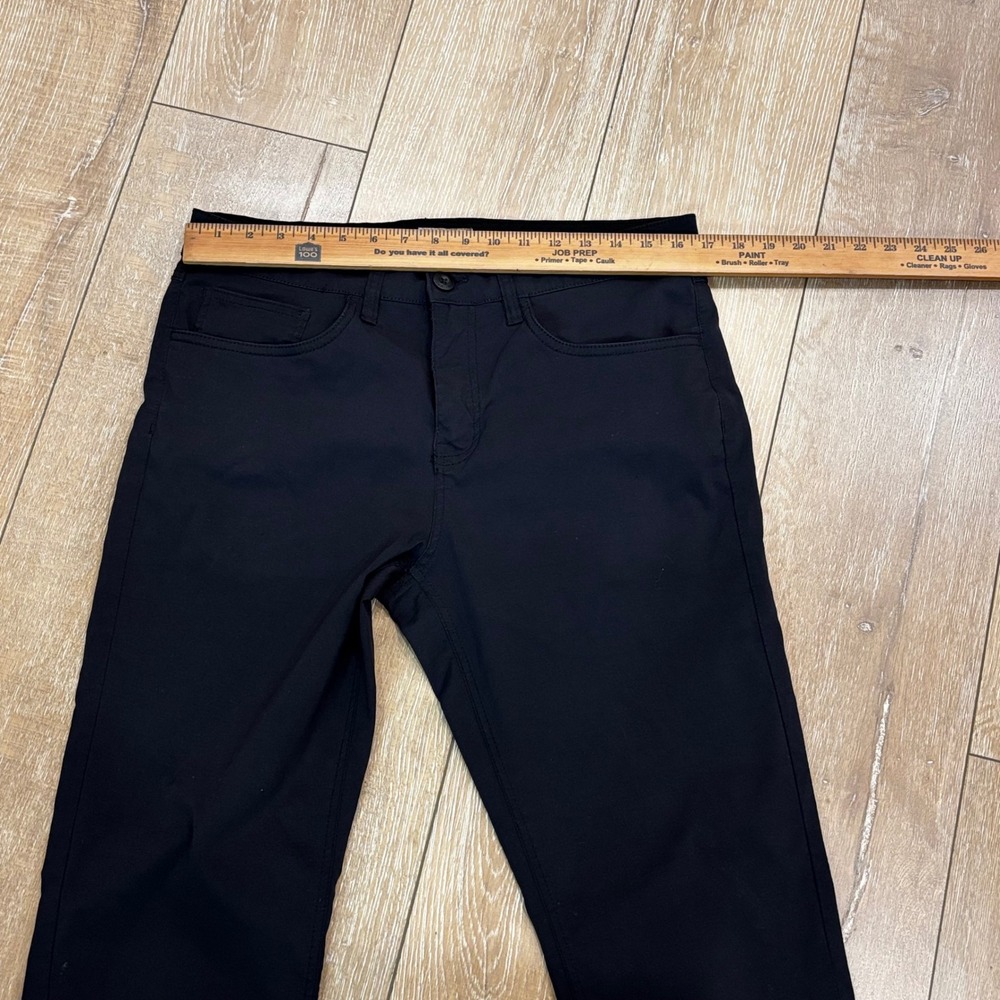 Weatherproof Vintage Mens Straight Fit Black Nylon Stretch Pants 34x32 - Picture 5 of 8